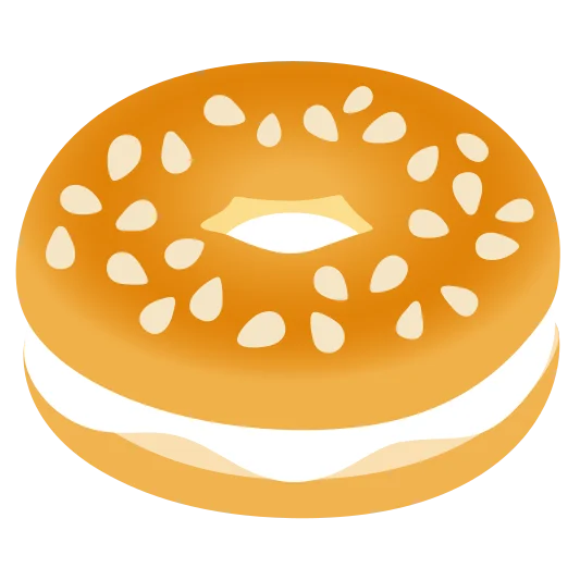 The bagel emoji.