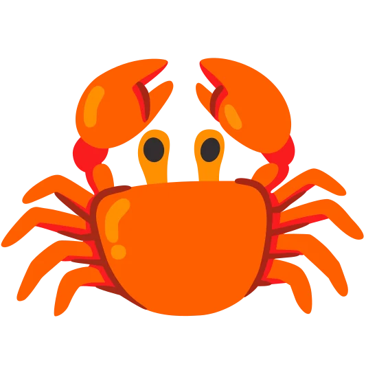 The crab emoji.