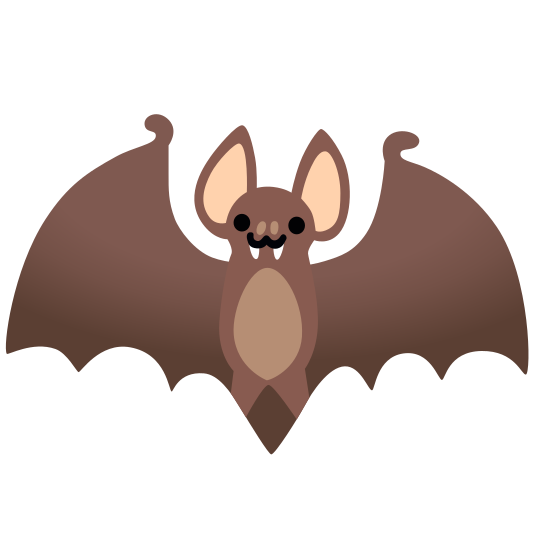 The bat emoji.