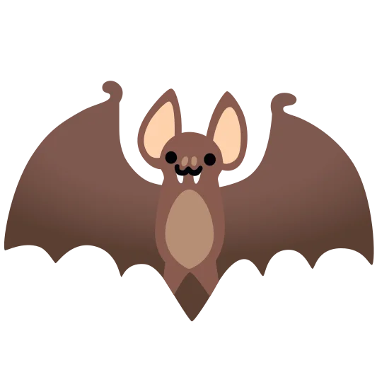 The bat emoji.