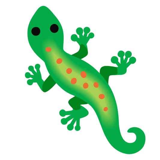 The lizard emoji.