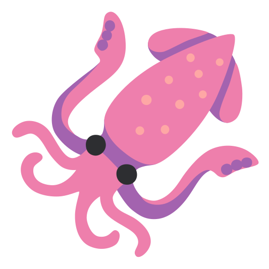 The squid emoji.