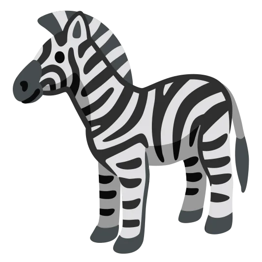 The zebra emoji.