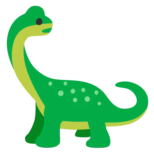 The sauropod emoji.