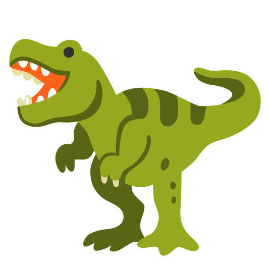 The t-rex emoji.