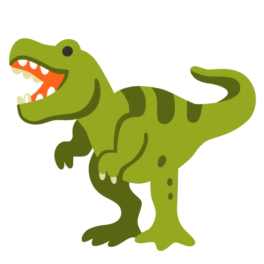 The t-rex emoji.