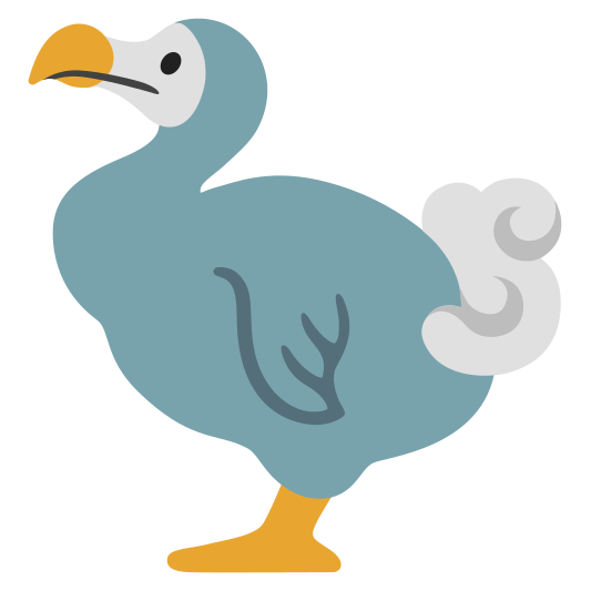 The dodo emoji.