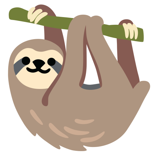 The sloth emoji.
