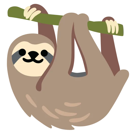 The sloth emoji.