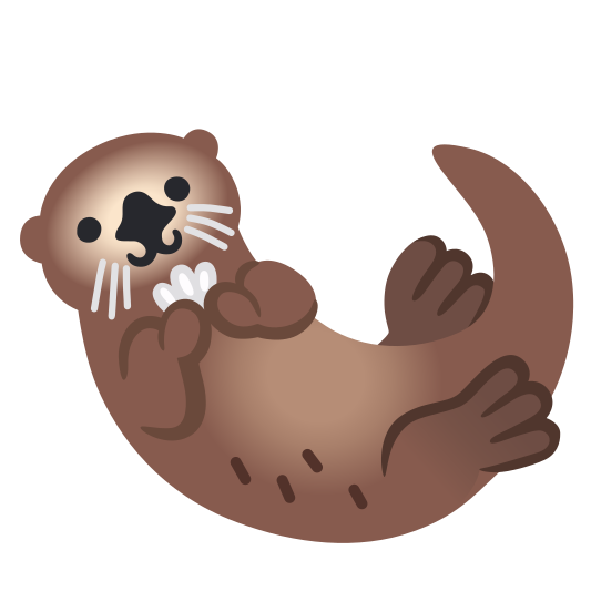 The otter emoji.