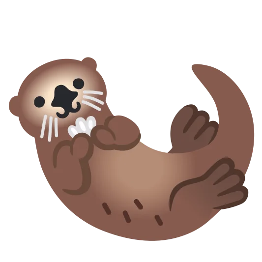 The otter emoji.
