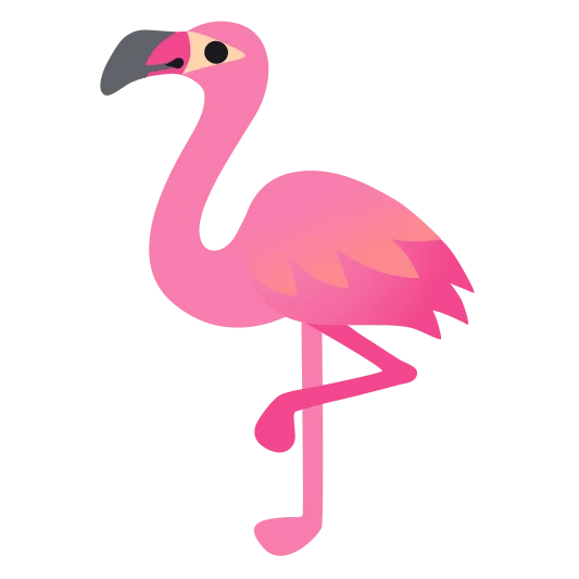 The flamingo emoji.