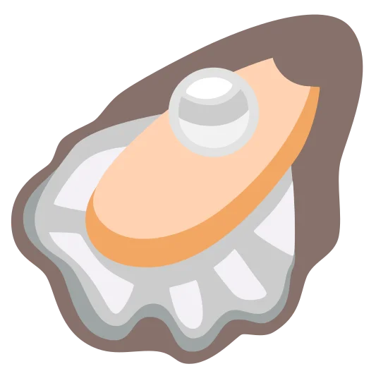 The oyster emoji.