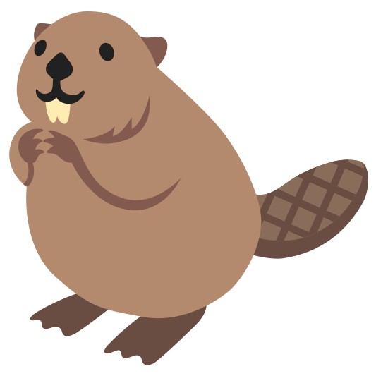 The beaver emoji.