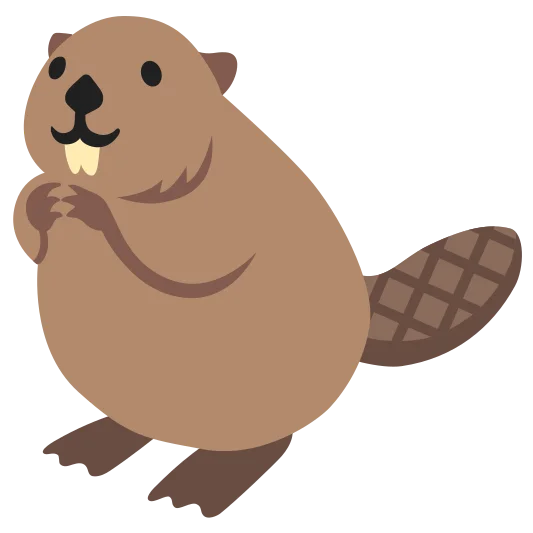 The beaver emoji.