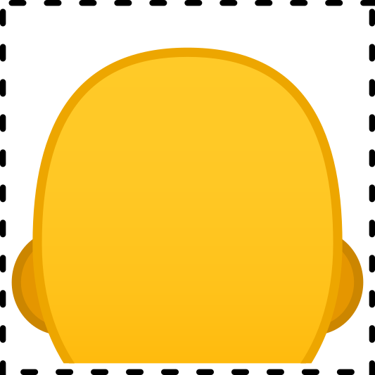 The bald emoji.