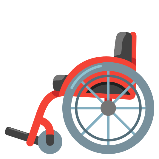 The manual wheelchair emoji.