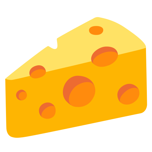 The cheese wedge emoji.