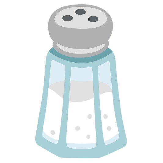 The salt emoji.