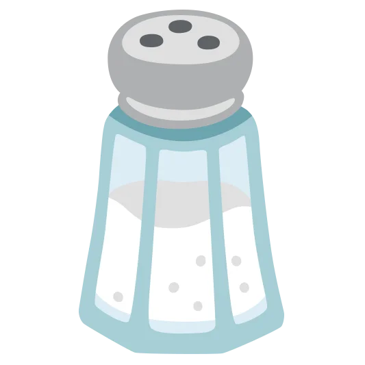 The salt emoji.