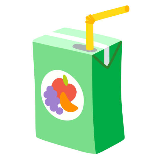 The beverage box emoji.