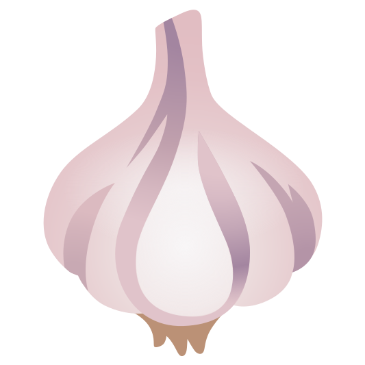 The garlic emoji.