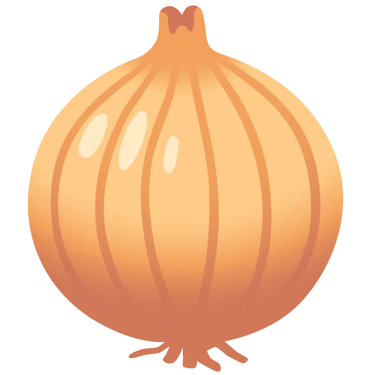 The onion emoji.