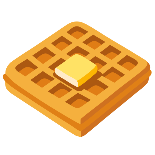 The waffle emoji.