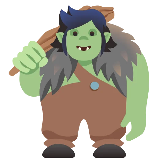 The troll emoji.
