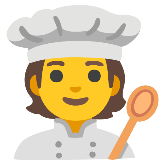 The cook emoji.