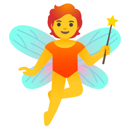 The fairy emoji.