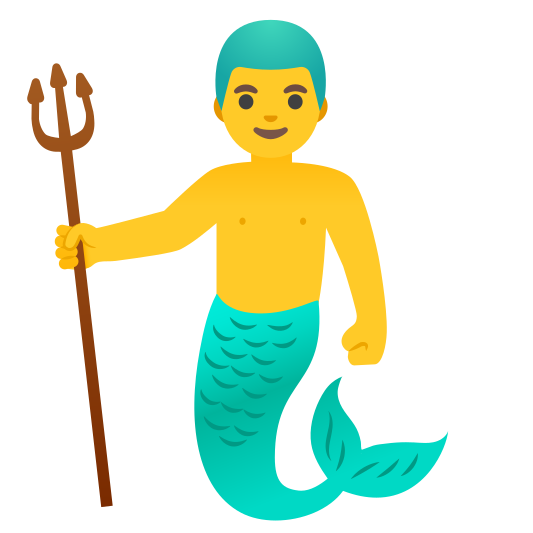 The merman emoji.