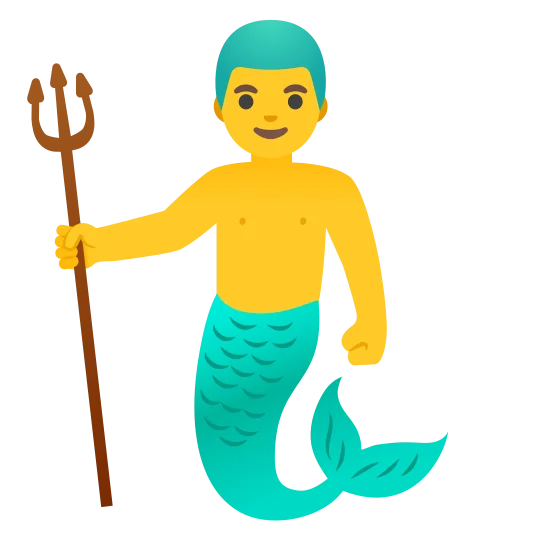 The merman emoji.