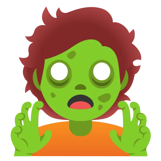 The zombie emoji.