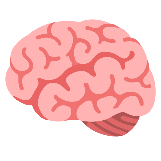 The brain emoji.