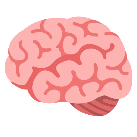 The brain emoji.