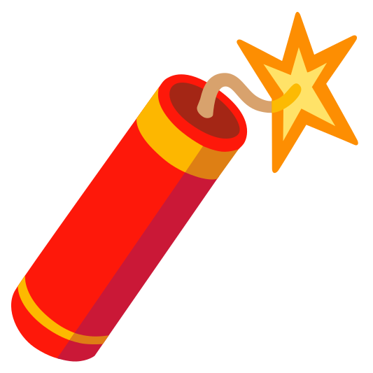 The firecracker emoji.