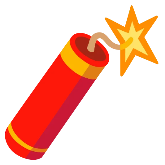 The firecracker emoji.