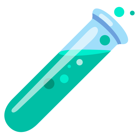 The test tube emoji.