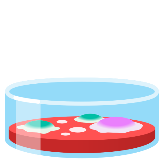 The petri dish emoji.