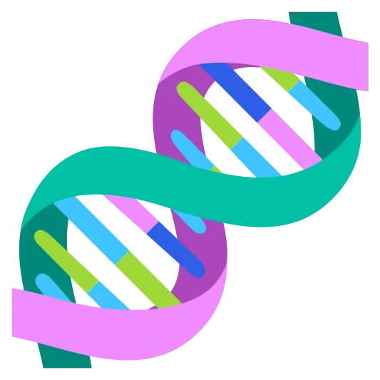 The dna emoji.