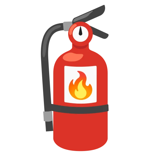The fire extinguisher emoji.