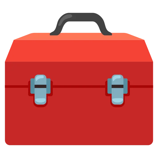 The toolbox emoji.