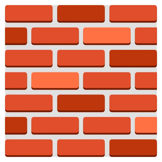 The brick emoji.
