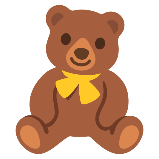 The teddy bear emoji.
