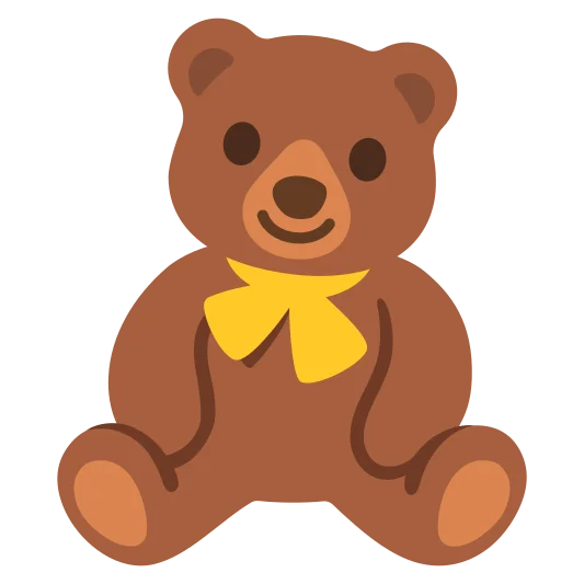 The teddy bear emoji.