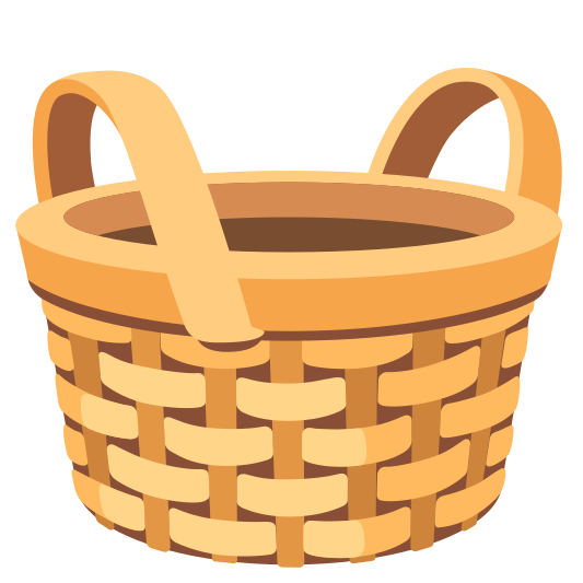 The basket emoji.