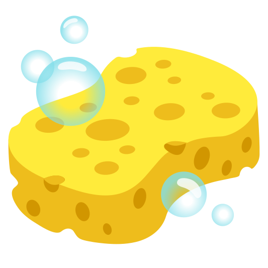 The sponge emoji.