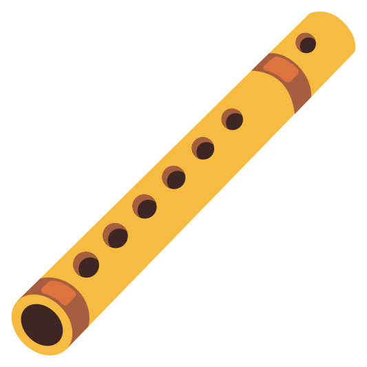 The flute emoji.