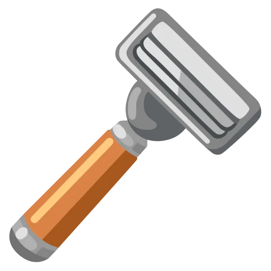The razor emoji.